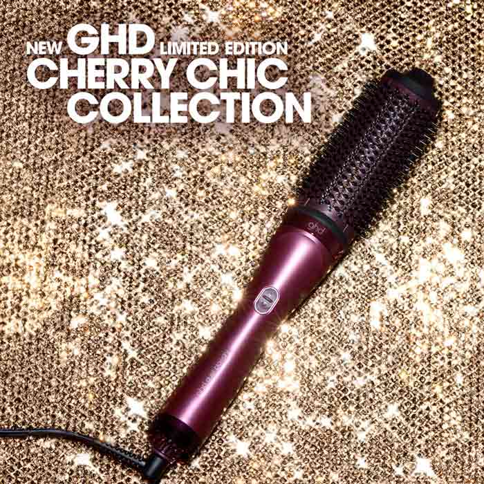 ghd Duet Blowdry Professional 2-In-1 Hair Dryer Brush Limited Edition Cherry Chic Collection