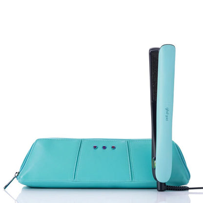 ghd, ghd Futurescape Limited Edition Gold Hair Straightener in Mystic Aqua, ghd Futurescape Collection