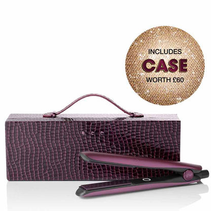 ghd Gold Hair Straightener Cherry Chic Limited Edition Gift Set With Travel Case