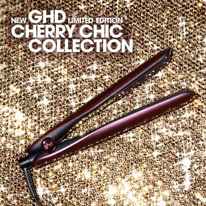 ghd Gold Hair Straightener Cherry Chic Limited Edition Gift Set With Travel Case