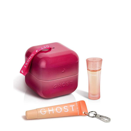 Ghost Sweetheart 10ml Perfume + Peptide Lip Serum Keyring 1 Product Image White Background