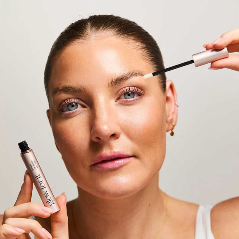 Glow For It Brow Growth Serum Model Image