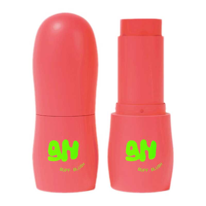 Glow Hub Buff Blush Stick | Multi-balm for lips, eyes, and cheeks | Creamy and blendable | Infused with Niacinamide, Hyaluronic Acid, and Vitamin E | Provides hydration, smoothens, and protects | Available in 4 shades | poppin