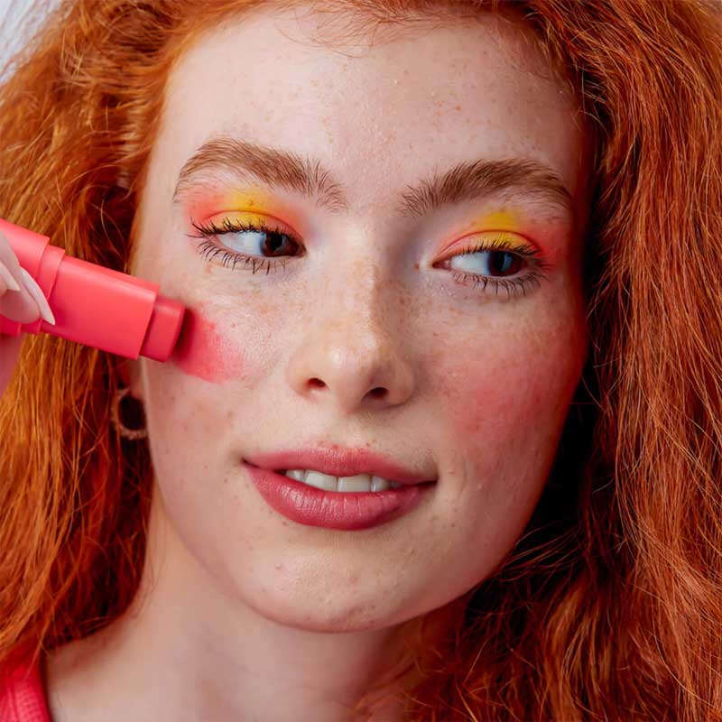 Glow Hub Buff Blush Stick | Multi-balm for lips, eyes, and cheeks