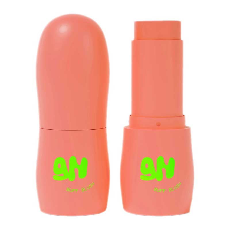 Glow Hub Buff Blush Stick | Multi-balm for lips, eyes, and cheeks | Creamy and blendable | Infused with Niacinamide, Hyaluronic Acid, and Vitamin E | Provides hydration, smoothens, and protects | Available in 4 shades | peach tea