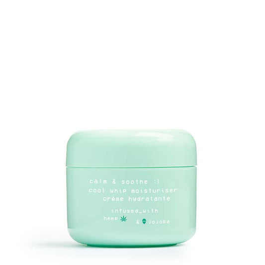 Glow Hub Calm & Soothe Cool Whip Moisturiser | Hydrating moisturiser | skincare | vegan skincare | cooling moisturiser | soothing skincare | whipped moisture 