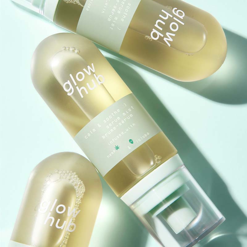 Glow Hub Calm & Soothe Serum Mist | glow hub | facial mist | mist | vegan | cruelty free | soothing serum mist 