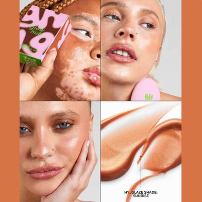 Glow Hub Hy Glaze Face Frosting Serum Drops Sunrise