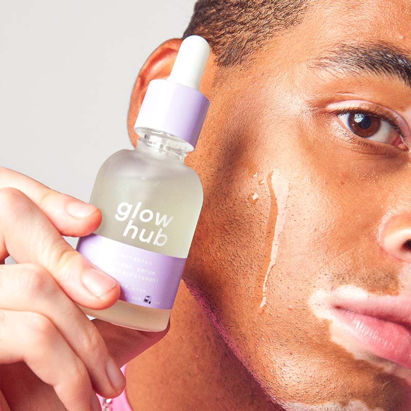 Glow Hub Purify & Brighten Super Serum | glow hub | skincare | vegan | purifying serum | brightening serum | acne prone skin 
