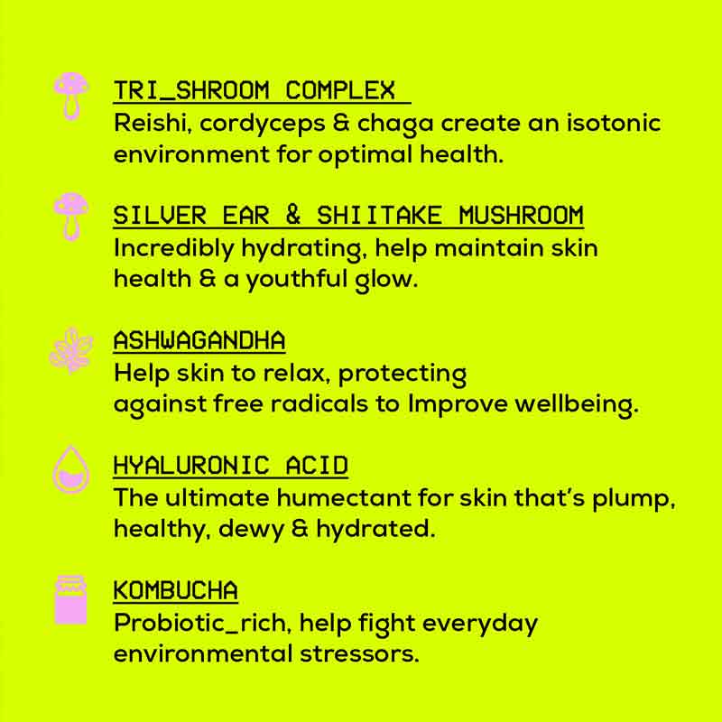 Glow Hub Skin Trip Treatment Lotion Key Ingredients