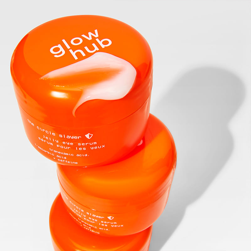 Glow Hub The Circle Slayer Jelly Eye Serum | Rejuvenates Delicate Eye Area | Cooling Jelly-Like Serum | Targets Dark Circles, Puffiness, and Dryness | Leaves Under-Eye Area Bright and Revitalized