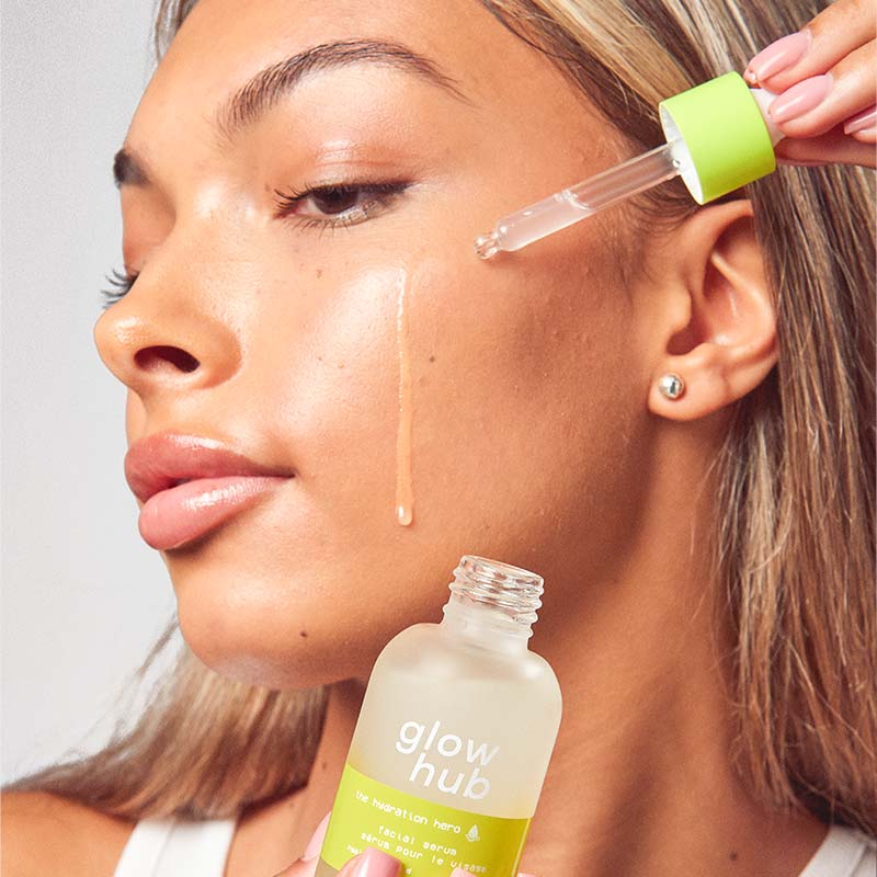 Glow Hub The Hydration Hero | glow hub | hydrating serum | serum | skincare | vegan skincare | hyaluronic acid 