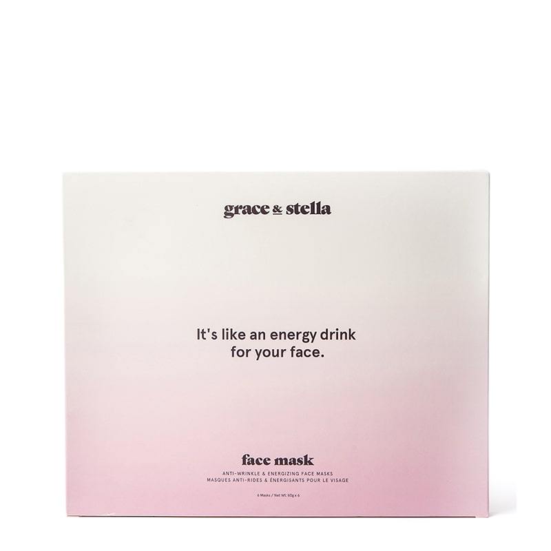 Grace & Stella Anti-Wrinkle + Energizing Face Masks | hydrating face mask | brightening face mask | at home facial 