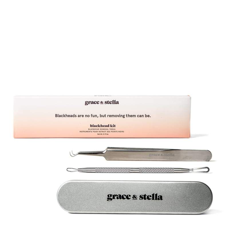 Grace & Stella Blackhead Remover Tools Kit | blackhead remover tool | whitehead removing tool