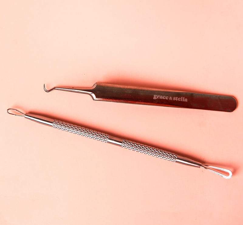 Grace & Stella Blackhead Remover Tools Kit | blackhead remover tool | whitehead removing tool