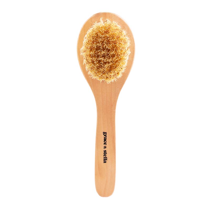 grace and stella body exfoliating dry brush | reduce appearance of stretch marks and cellulite