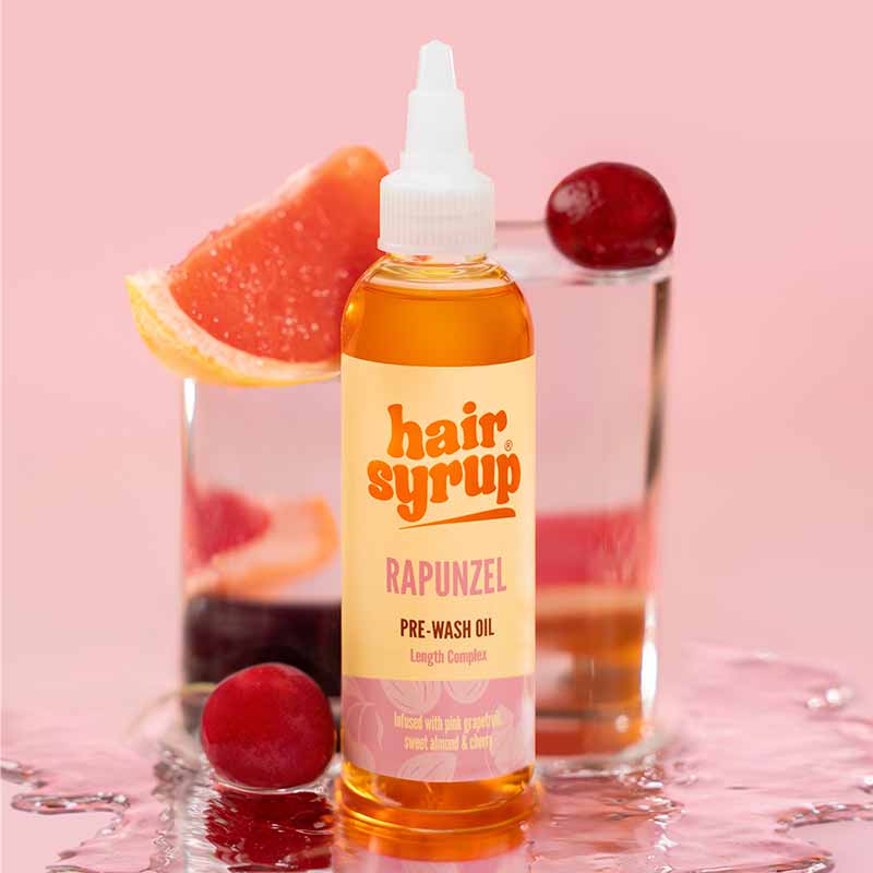 Hair Syrup Rapunzel Pre Wash Hair Oil For Hair Growth 100ml Stylised Image