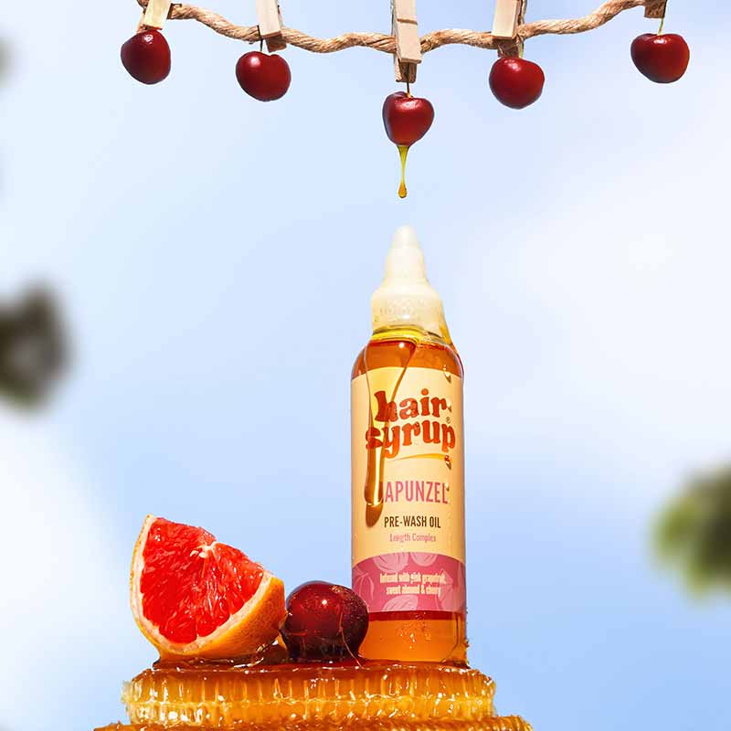 Hair Syrup Rapunzel Pre Wash Hair Oil For Hair Growth 100ml Sky Background Image