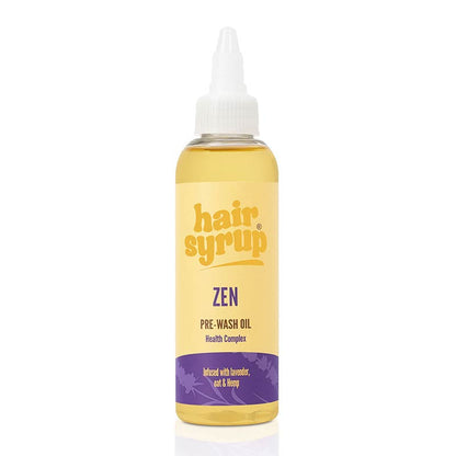 Hair Syrup Zen Pre Wash Hair Oil For Dull, For Frizzy Hair 100ml Image