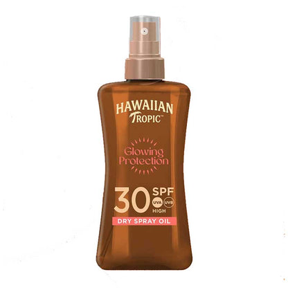 Hawaiian Tropic Protective Spray Oil Mist SPF 30, tanning oil, spf tanning oil, sun protection