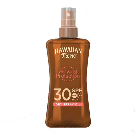Hawaiian Tropic Protective Spray Oil Mist SPF 30, tanning oil, spf tanning oil, sun protection