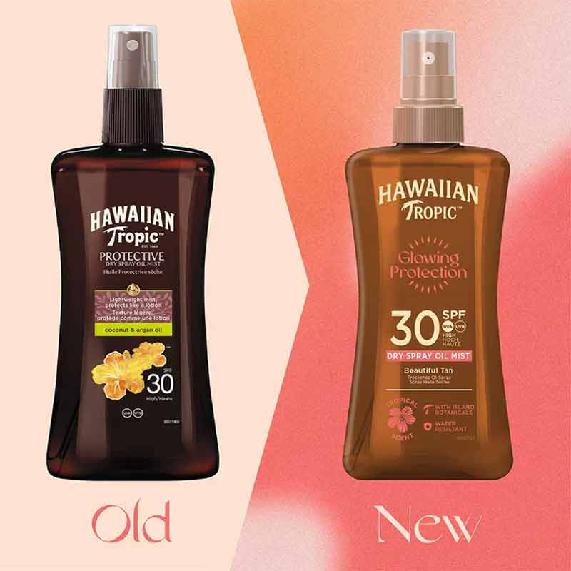 Hawaiian Tropic Protective Spray Oil Mist SPF 30, Hawaiian Tropic Suncare