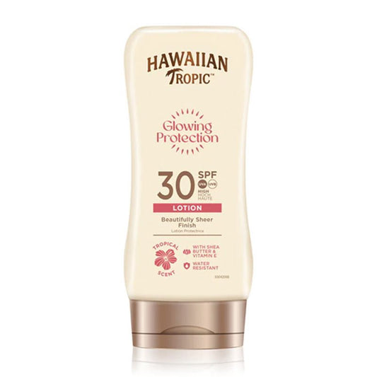 Hawaiian Tropic Glowing Protection Lotion SPF 30, sun cream, Hawaiian Tropic sun cream