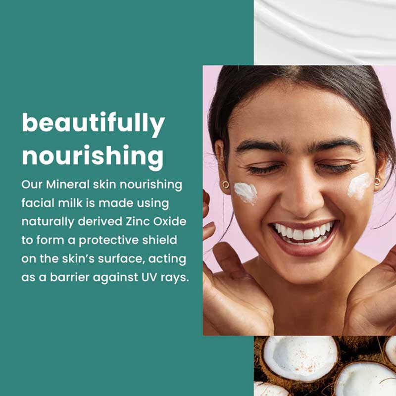 Hawaiian Tropic Mineral Facial Milk SPF 30 | Lightweight | Sunscreen | Nourishing | Protection | UVA | UVB | UV rays | Mineral | Skincare | Care | daily | Zinc Oxide | Shield 