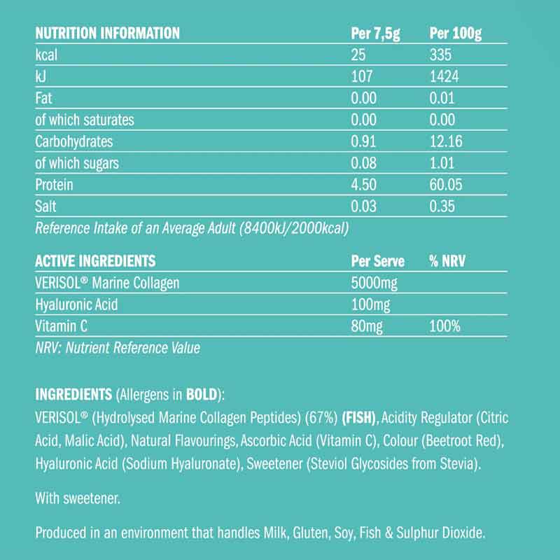 Herology Collagen Ingredients, Herology Collagen Supplements, Collagen supplements ingredients