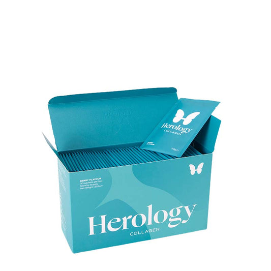 Herology Collagen Berry White Background