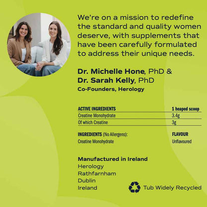 Herology Creatine Ingredients