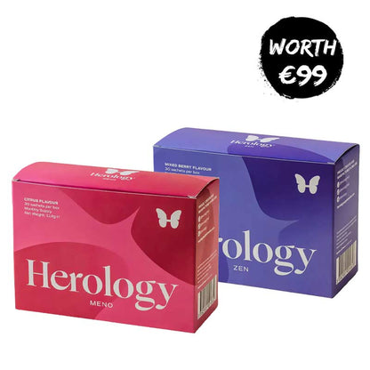 Herology | Meno | Zen | Relaxing supplements | supplements for menopause | womens health and wellness | supplements bundle