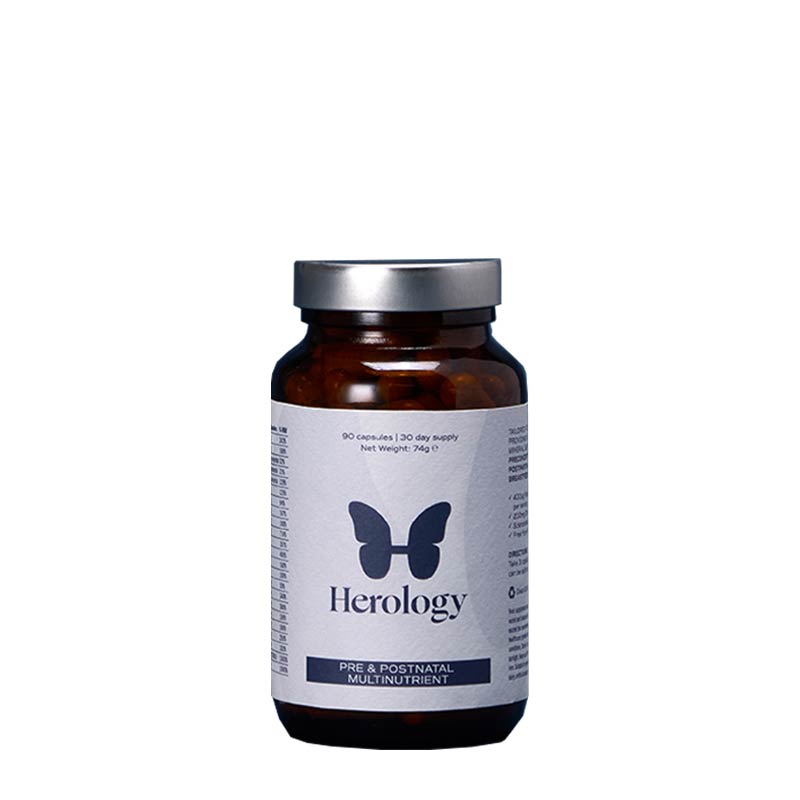 Herology Pre & Postnatal Multinutrient Food Supplement 90 Capsules