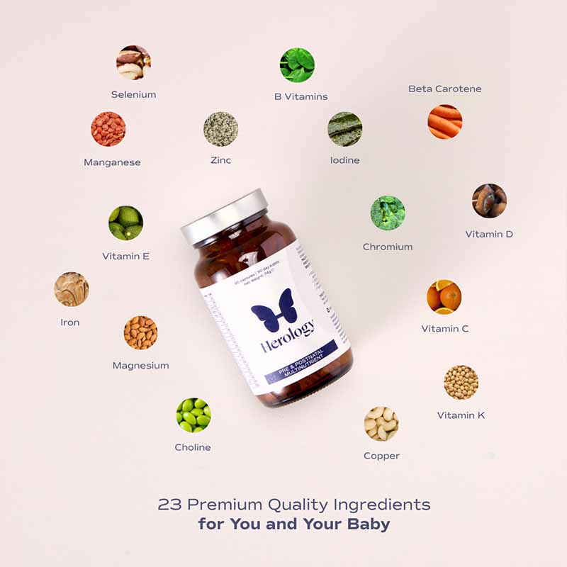 Herology Pre & Postnatal Multinutrient Food Supplement