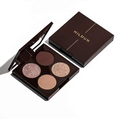 Hildun Beauty Luxe Eyeshadow palette Quad Mythical Romance