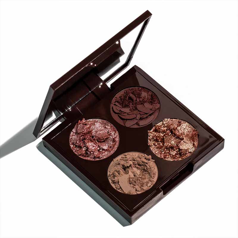 Hildun Beauty Luxe Eyeshadow palette Quad Mythical Romance