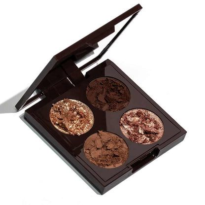 Hildun Beauty Luxe Eyeshadow Palette Quad Naked Diamonds