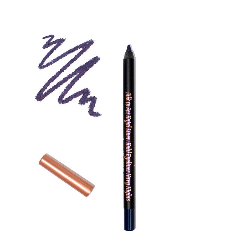 Hildun Beauty Silk to Set Kajal Eye Liner Navy Nights