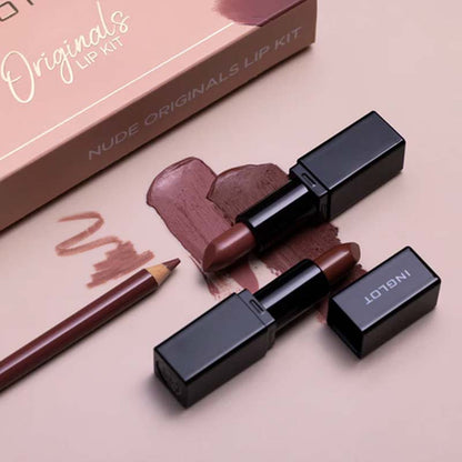 Inglot Nude Originals Lip Kit | inglot | lip kit | makeup | inglot lip stick