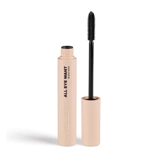 Inglot All Eye Want Mascara Waterproof  | mascara | waterproof mascara | inglot | waterproof mascara | make up | lengthening mascara | volumizing mascara 