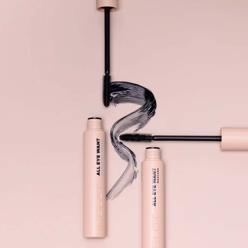 Inglot All Eye Want Mascara Waterproof  | Inglot | mascara | waterproof mascara | volumizing mascara | lengthening mascara 