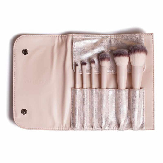 Inglot, Inglot Brush Set in Silver Case, Makeup Brushes Gift Set