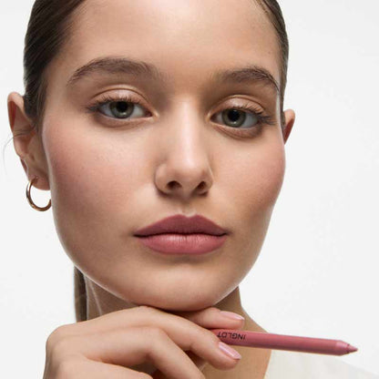 Inglot Creamy Soft Lipliner Vivid Rose, pink lip liner, Inglot Makeup
