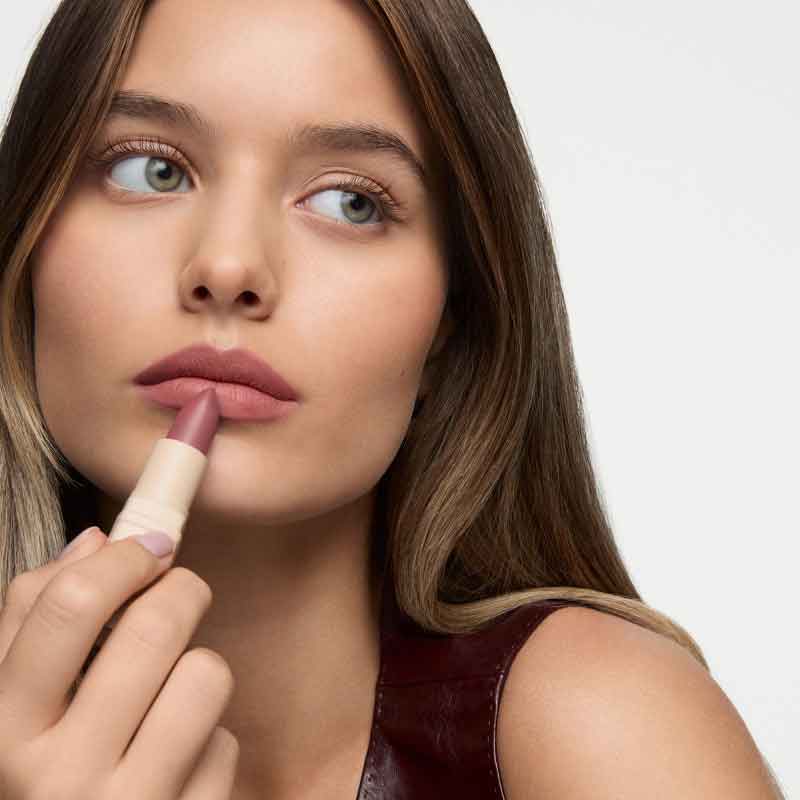 Inglot Creamy Soft Lipstick Muted Pink 506, muted pink lipstick