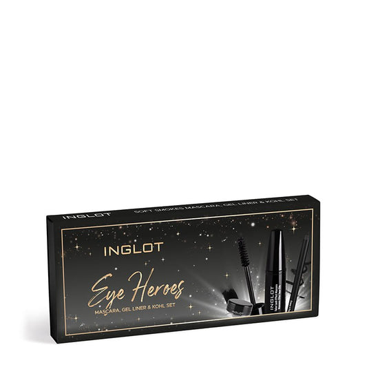 Inglot Eye Heroes Mascara, Liner & Kohl Gift Set
