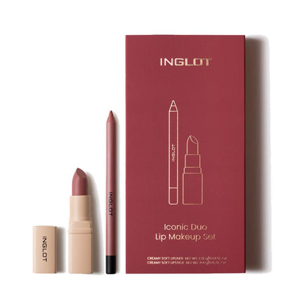 Inglot Iconic Duo Lip Makeup Set