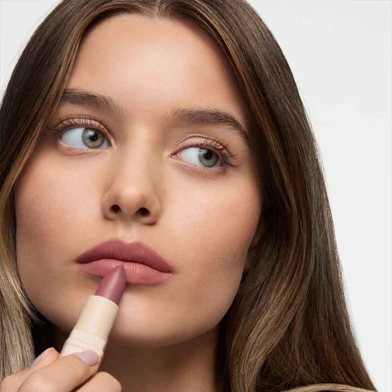 Inglot Iconic Duo Lip Makeup Set, Inglot 506 Muted Pink Lipstick