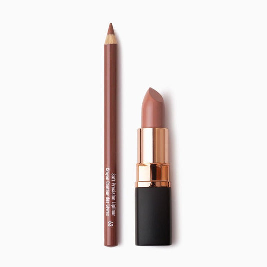 Inglot, Inglot Makeup Set For Lips Nude Kiss, Nude Lip Duo