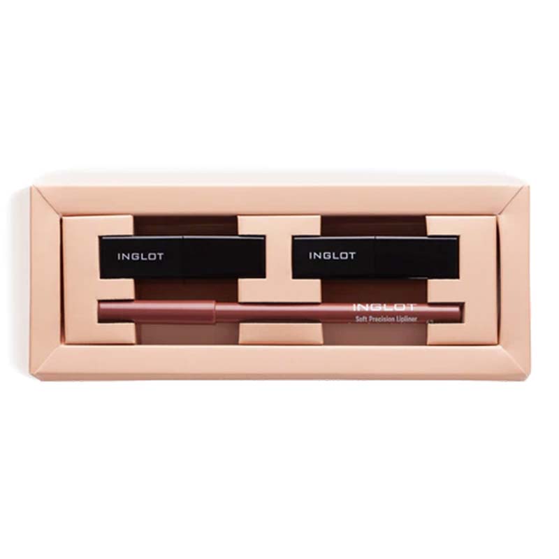 Inglot Nude Originals Lip Kit | inglot | lip stick | lip liner | makeup | makeup lip kit | gift 