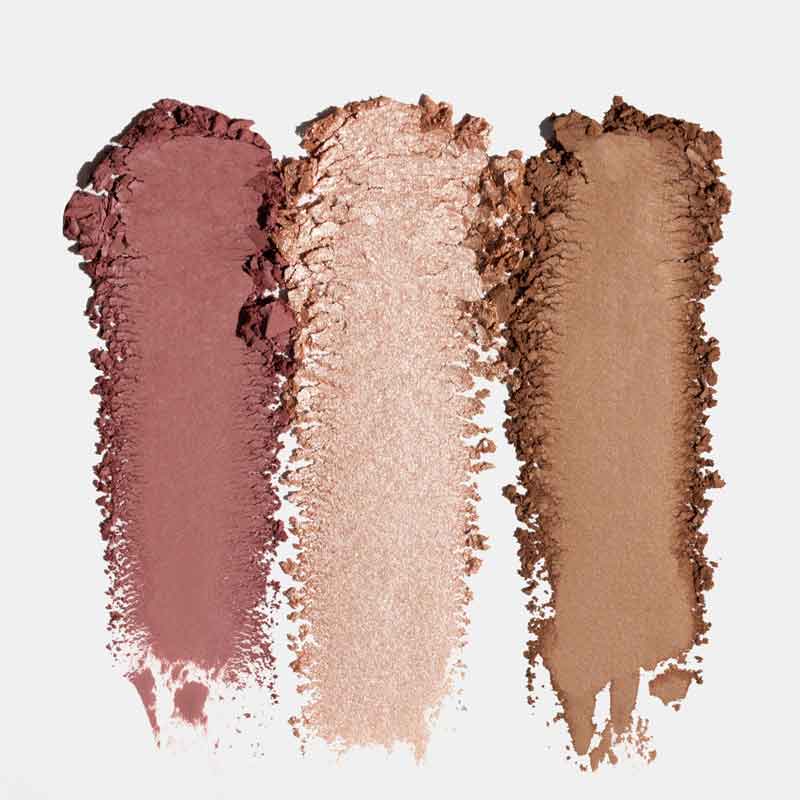 Inglot Playinn Cheek Me Up! Face Makeup Palette swatches